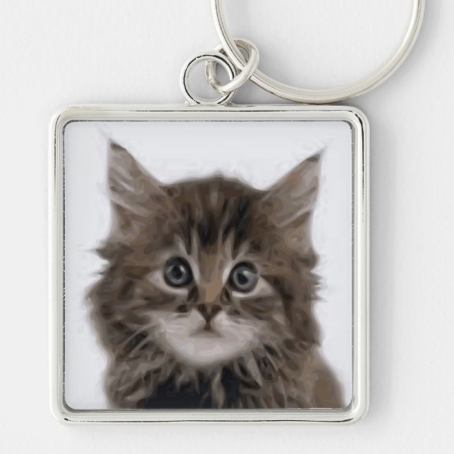KITTY CAT KEYCHAIN (Front)