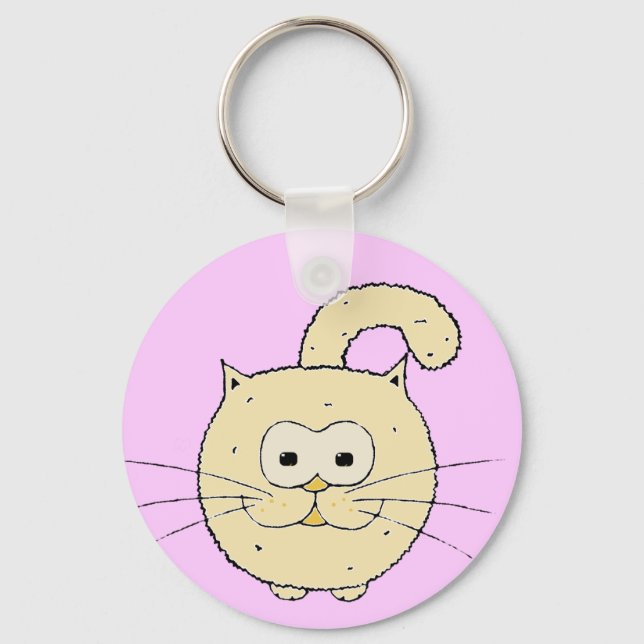 Kitty-cat Keychain (Front)