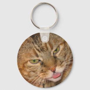 kitty cat kisses keychain