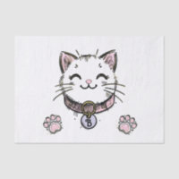 Kitty Cat Kitten Pink Purple Gold Birthday Party