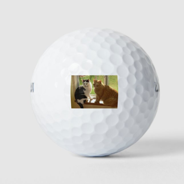 Kitty Cat Love Golf Balls (Front)