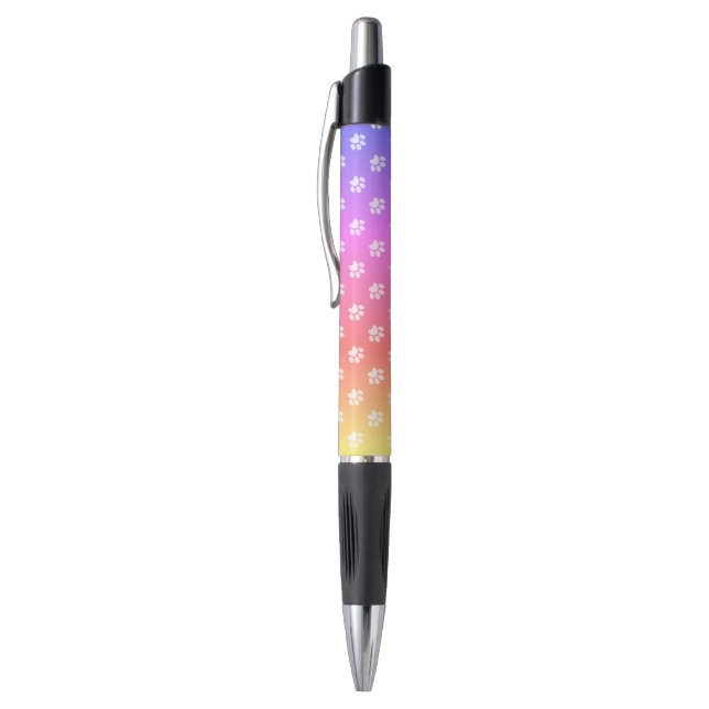 Kitty Cat Love Paw Print Pen (Top (Vertical))