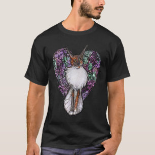 Kitty cat maine coon dilute calico 3 T-Shirt