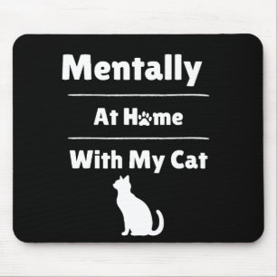 Kitty cat mouse pad