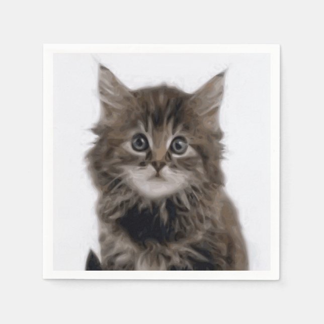 KITTY CAT NAPKIN (Front)