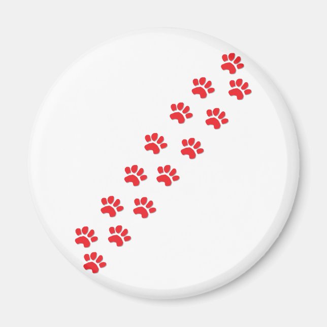 Kitty Cat Paws Magnet (Front)