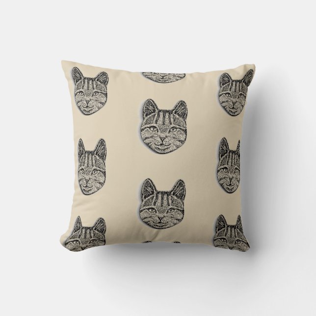Kitty Cat Pillow Purrfect (Front)
