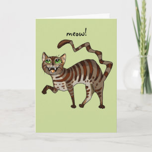 Kitty Cat Purrfect Birthday Greeting Card