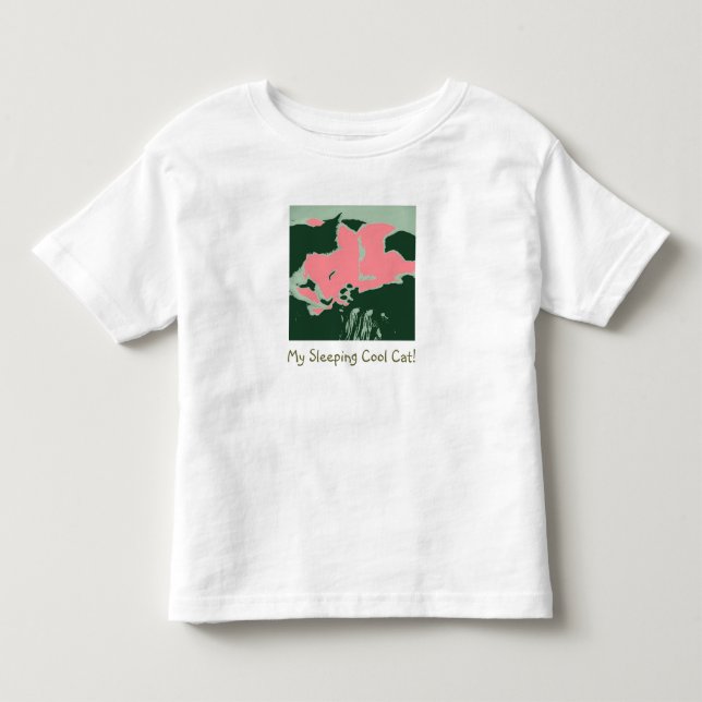Kitty Cat Toddler T-shirt (Front)