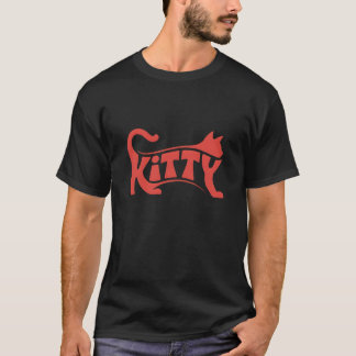 Kitty Cat Word Art Men's T-Shirt - Lover Cat Gift 