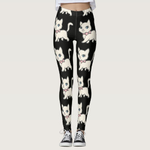 KITTY CAT YOGA PANTS LEGGINGS