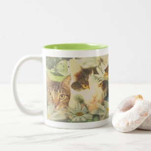 Kitty Cats and Butterflies Mug