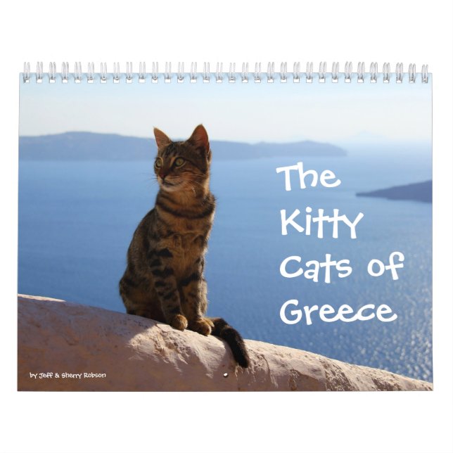 Kitty Cats of Greece Calendar (Cover)