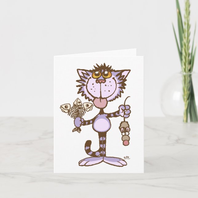 Kitty Cat's Show of Love notecard (Front)