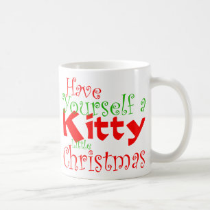 Kitty Christmas Holiday Mug