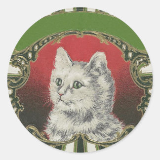 Kitty Classic Round Sticker
