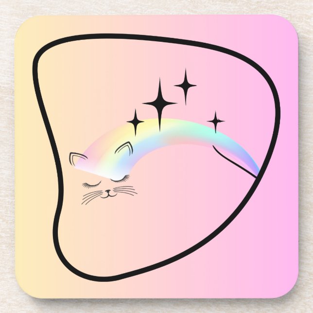 Kitty dessous de verre (Devant)