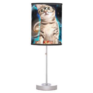 kitty dj cat table lamp