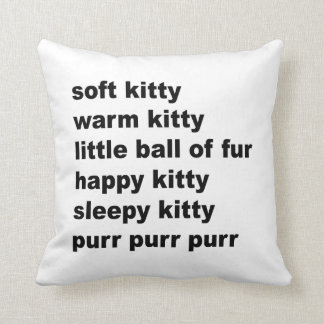 Kitty doux. Coussin