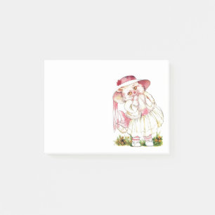 Kitty Dress-Up Post-it Notes