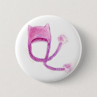 Kitty Ears Hat Button