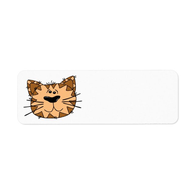 Kitty étiquette de adresse (Devant)