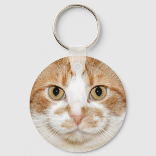 Kitty face keychain