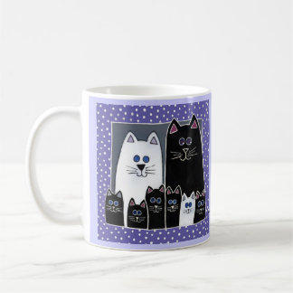 Kitty Family Portrait Coffee Mug