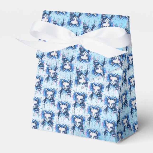 Kitty Favor Box (Front Side)