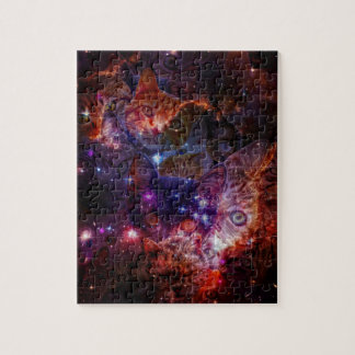 Kitty Galaxy Jigsaw Puzzle