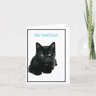kitty, Get Well Soon Card