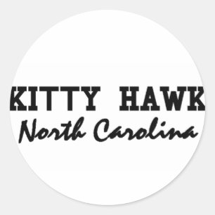 Kitty Hawk North Carolina Classic Round Sticker