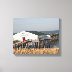 Kitty Hawk Pier, NC, photo sur Toile