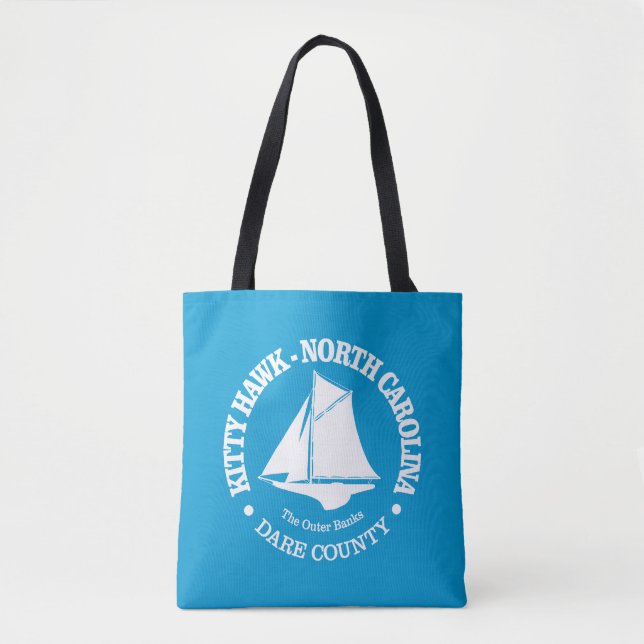 Kitty Hawk (sloop) Tote Bag (Front)