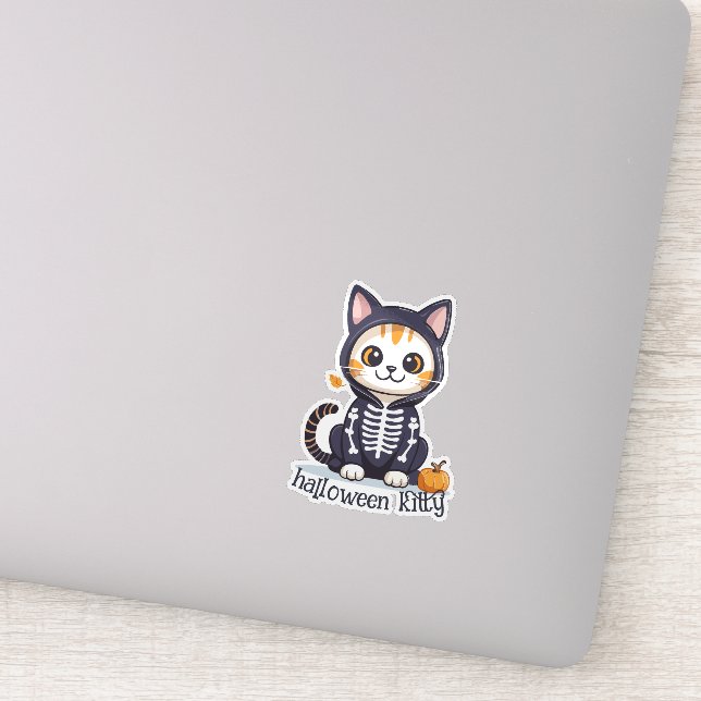 Kitty in Halloween Costume (Detail)