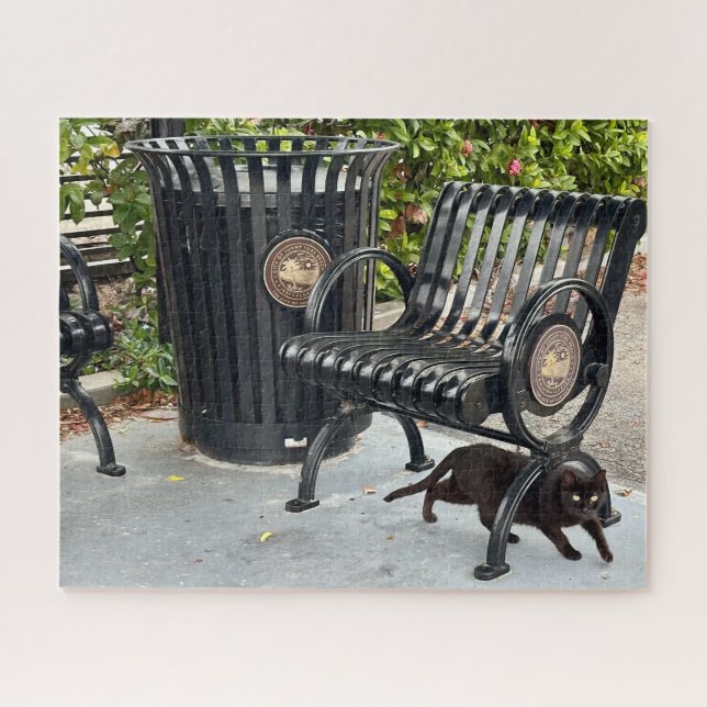 Kitty in The Park Jigsaw Puzzle (Horizontal)