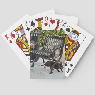 Kitty in The Park Playing Cards