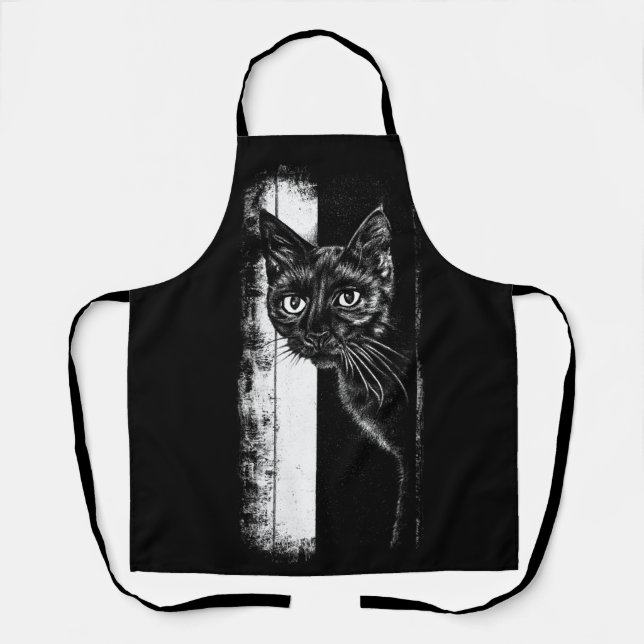 Kitty Inside Apron (Front)