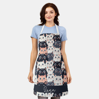 Kitty Kat Kaleidoscope Apron
