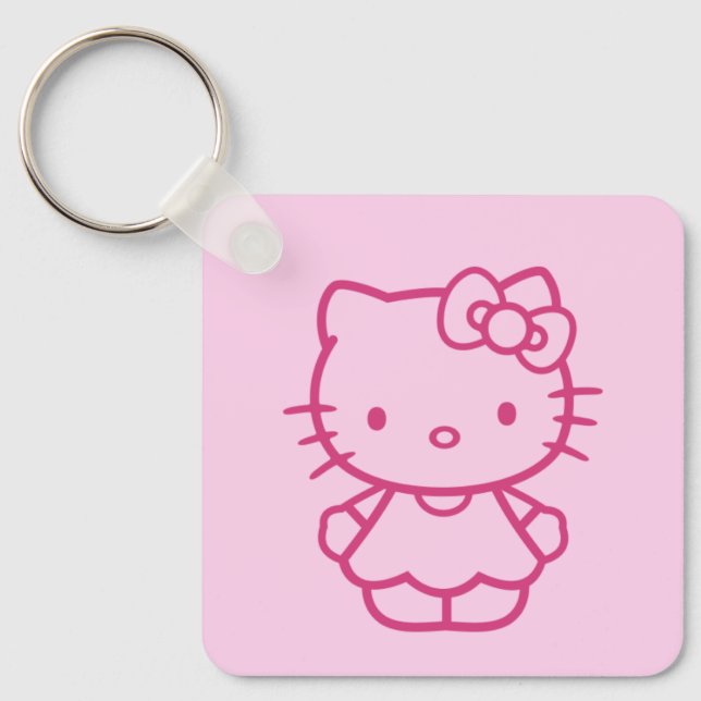 Kitty Keychain (Front)
