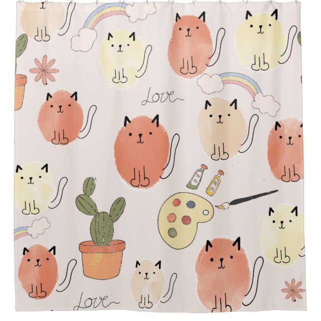Kitty Kitten Cats: Cute Animal Pattern (Front)