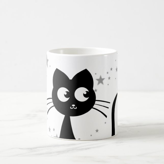 Kitty Kuro White Magic Mug (Center)