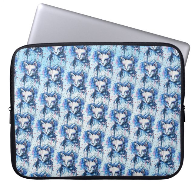 Kitty Laptop Sleeve (Front)