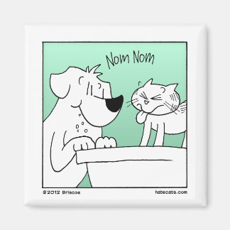 Kitty Litter Buffet Magnet
