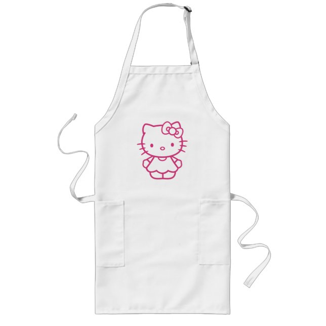 Kitty Long Apron (Front)