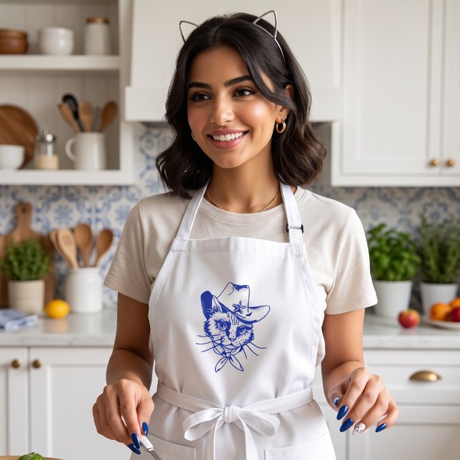 Kitty Long Apron (Creator Uploaded)