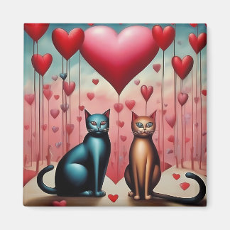 kitty lov magnet