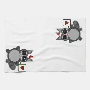 Kitty Love for the Holidays! Kitchen Towel