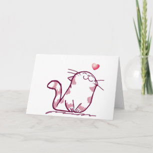 Kitty Love Holiday Card