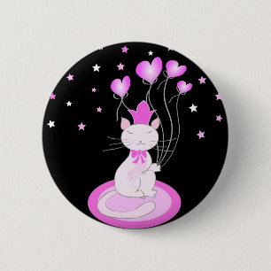 Kitty love - Pin Button